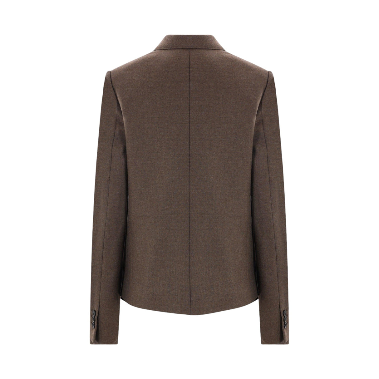 Double-breasted Wool Jacket-LOEWE-JOHN JULIA