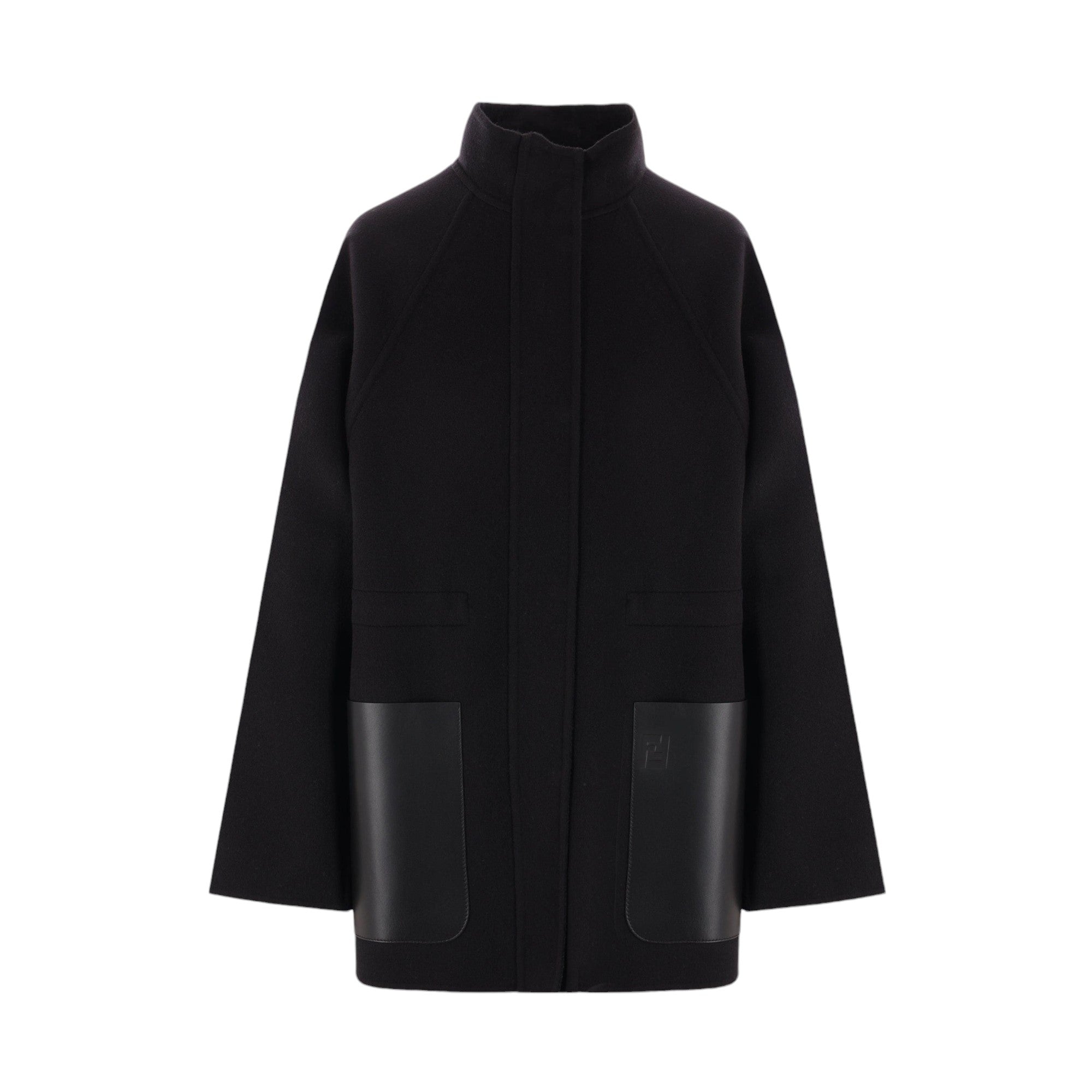 Double-faced Wool Blouson-FENDI-JOHN JULIA