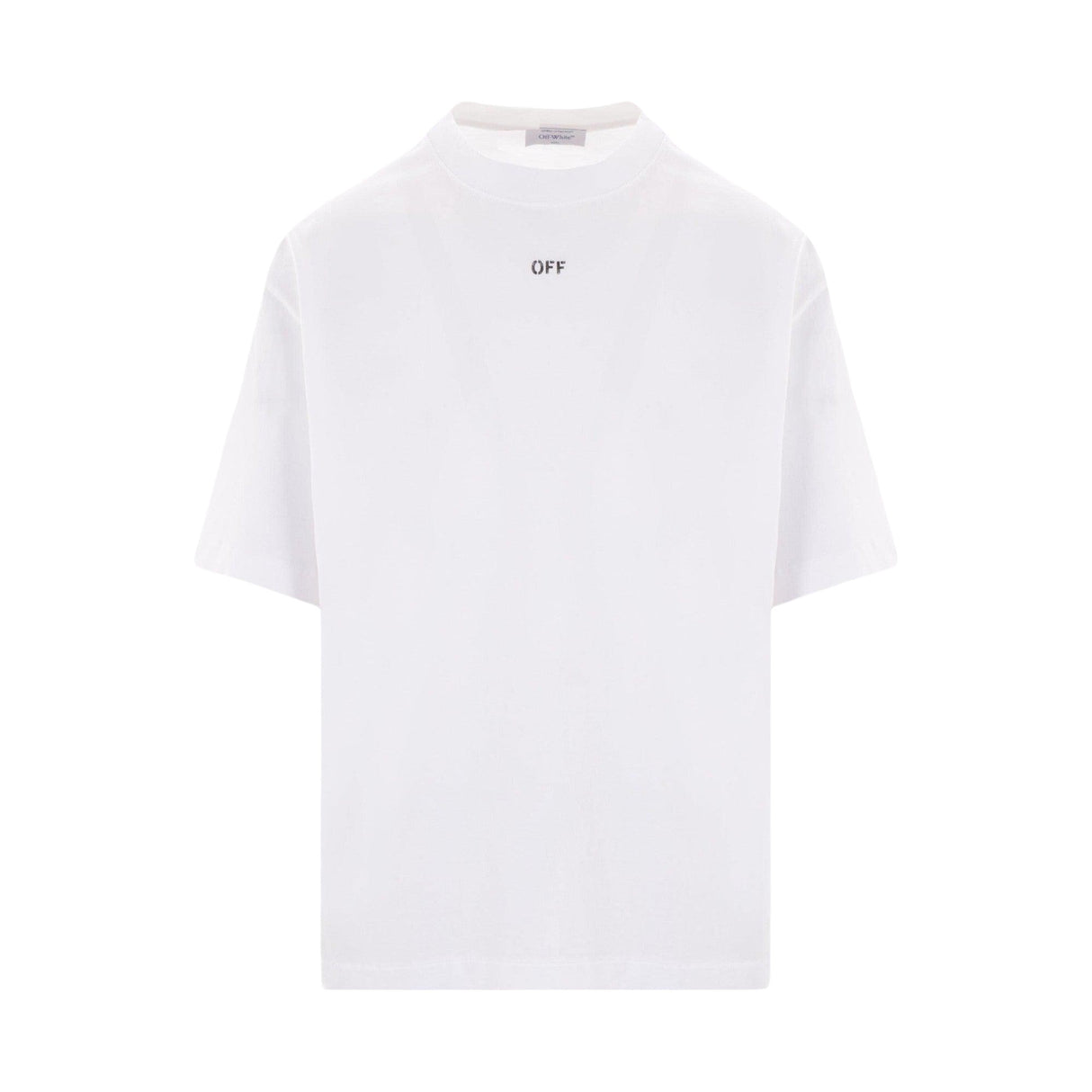 Dragon Arrow Skate Cotton T-shirt-OFF-WHITE-JOHN JULIA