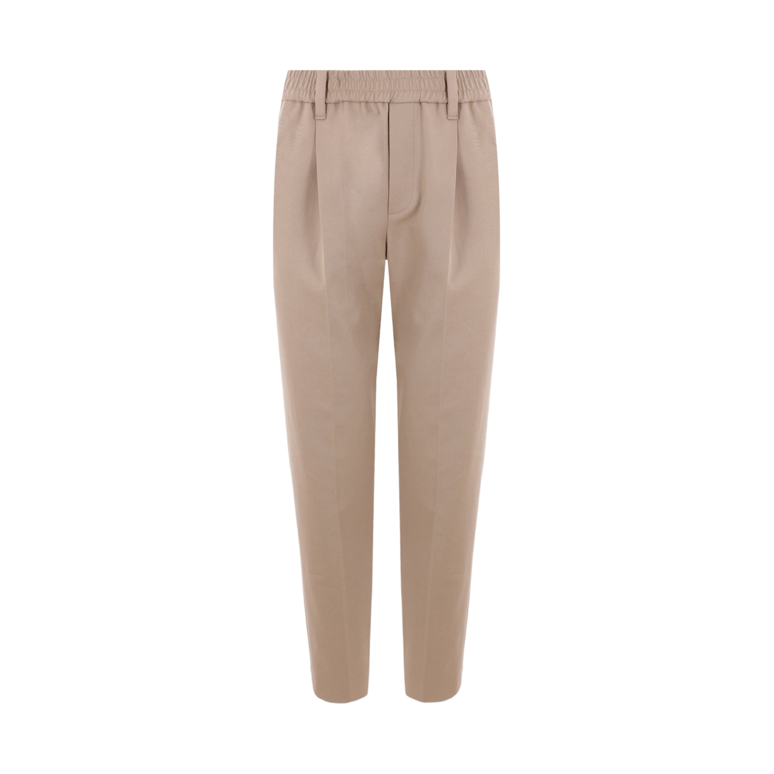 Drill Darted Trousers-BRUNELLO CUCINELLI-JOHN JULIA