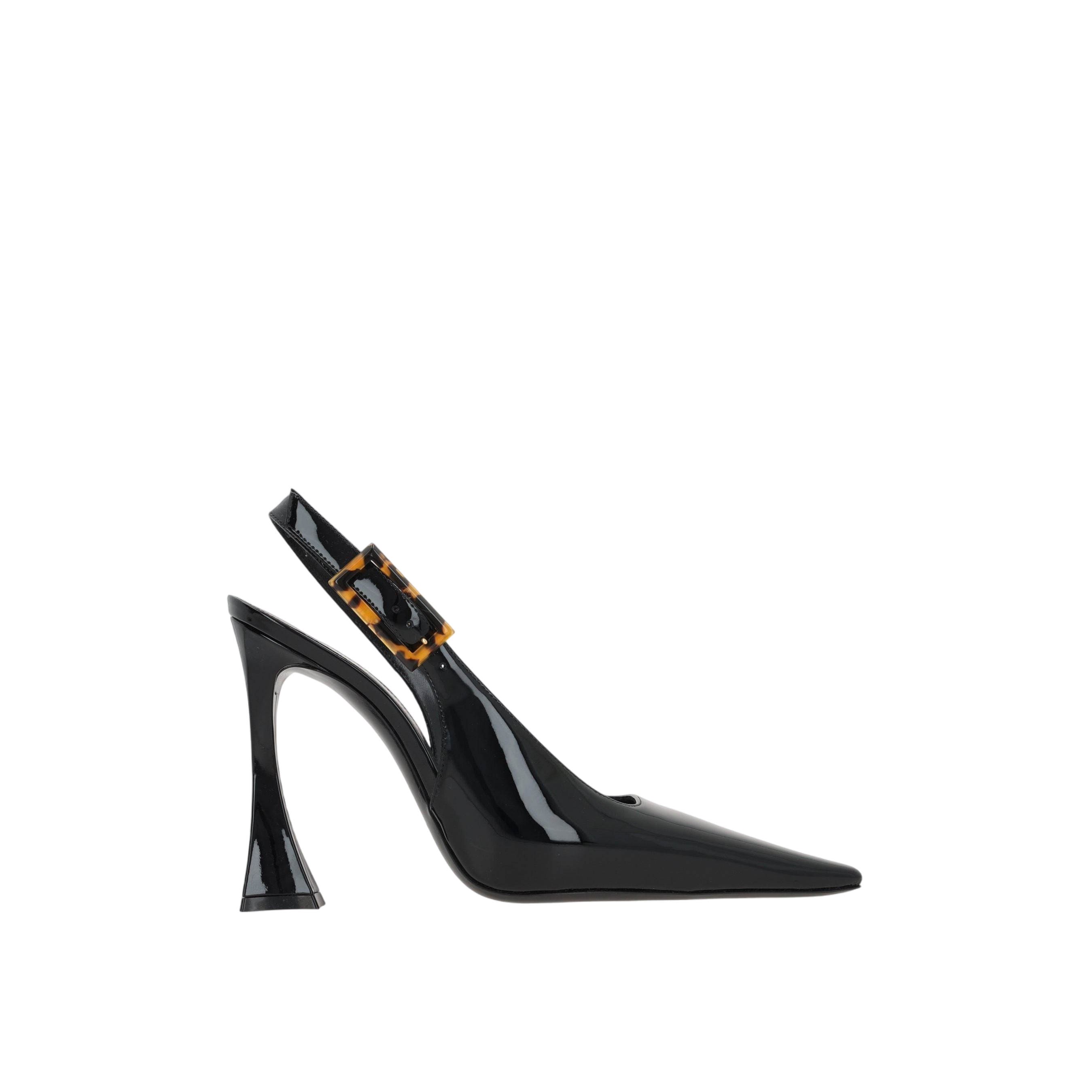 Dune Patent Leather Slingbacks-SAINT LAURENT-JOHN JULIA