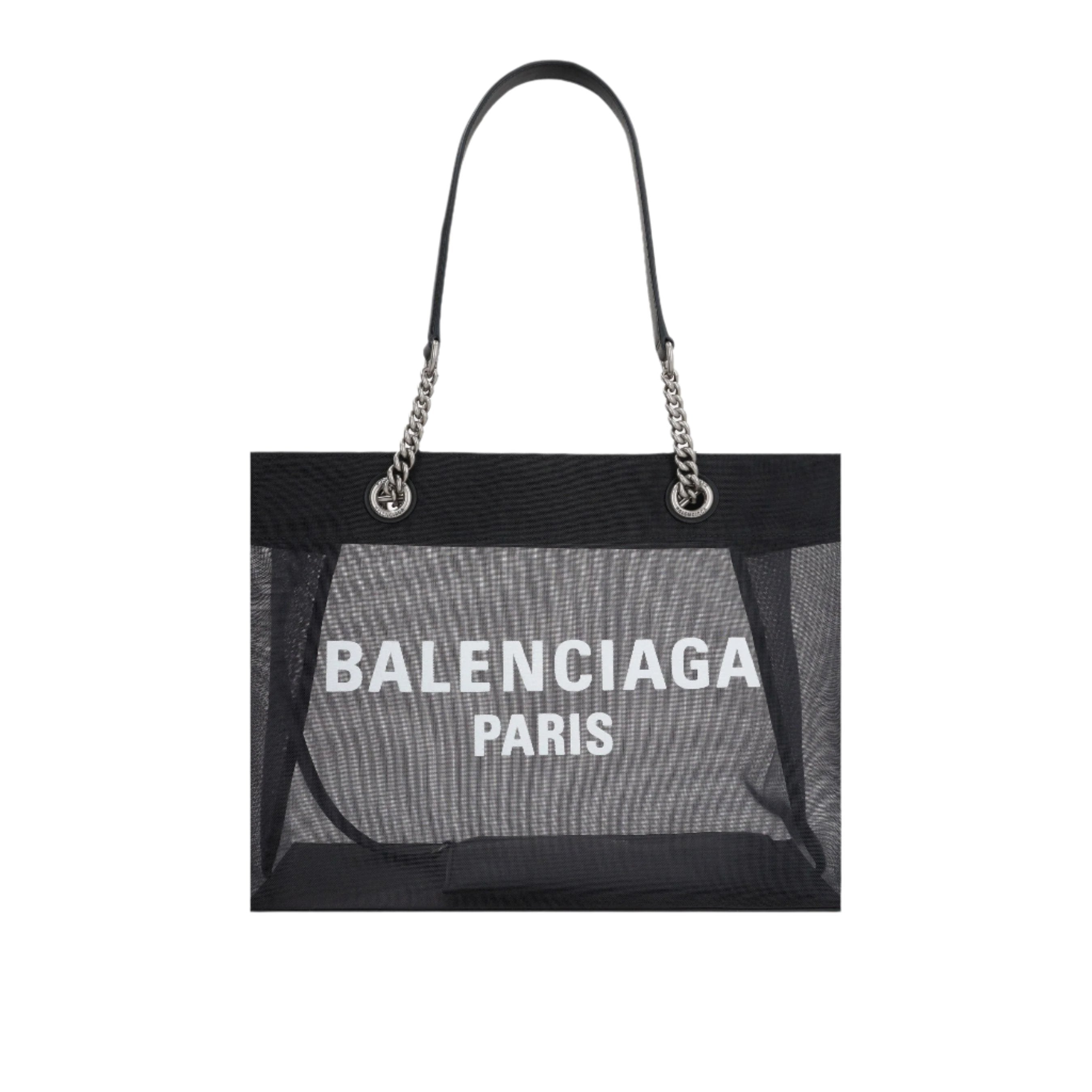 Duty Free Medium Mesh Tote Bag-BALENCIAGA-JOHN JULIA