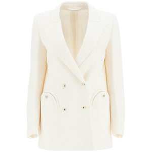 Wool Crepe Everyday Resolute Double-Breasted Blazer