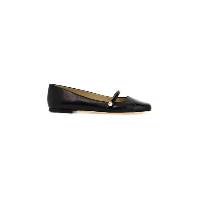 Nappa Leather Elisa Ballerina Flats.