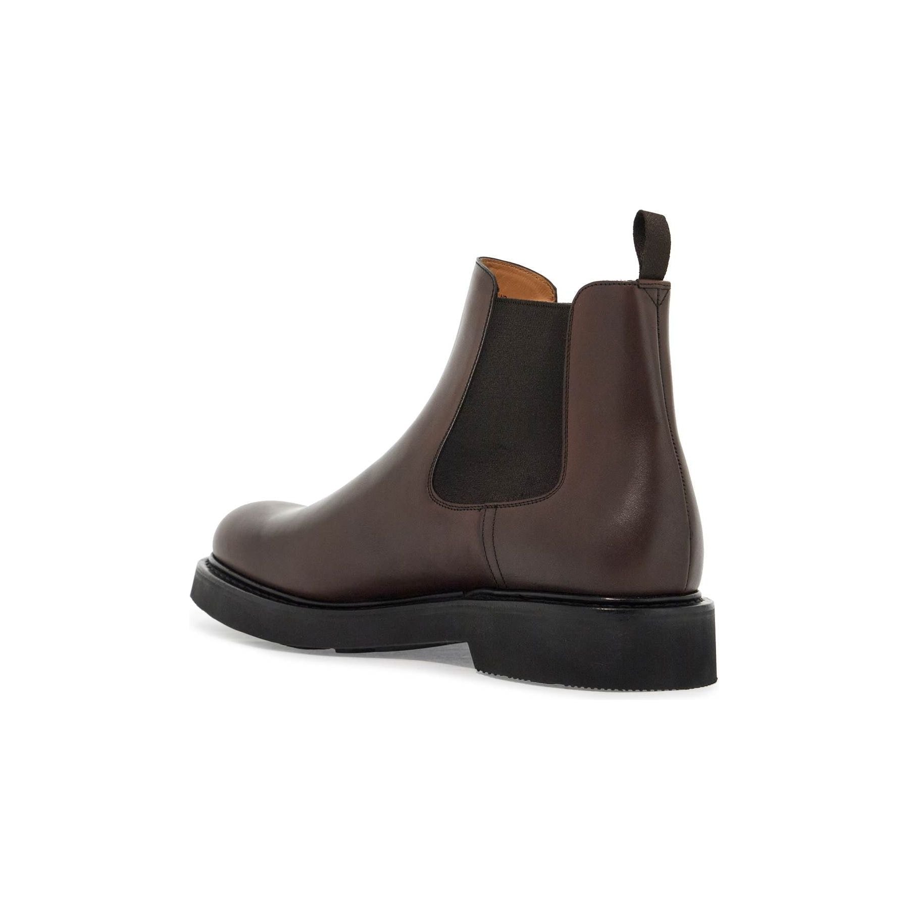 Leicester Calf Leather Chelsea Boots