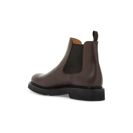 Leicester Calf Leather Chelsea Boots.