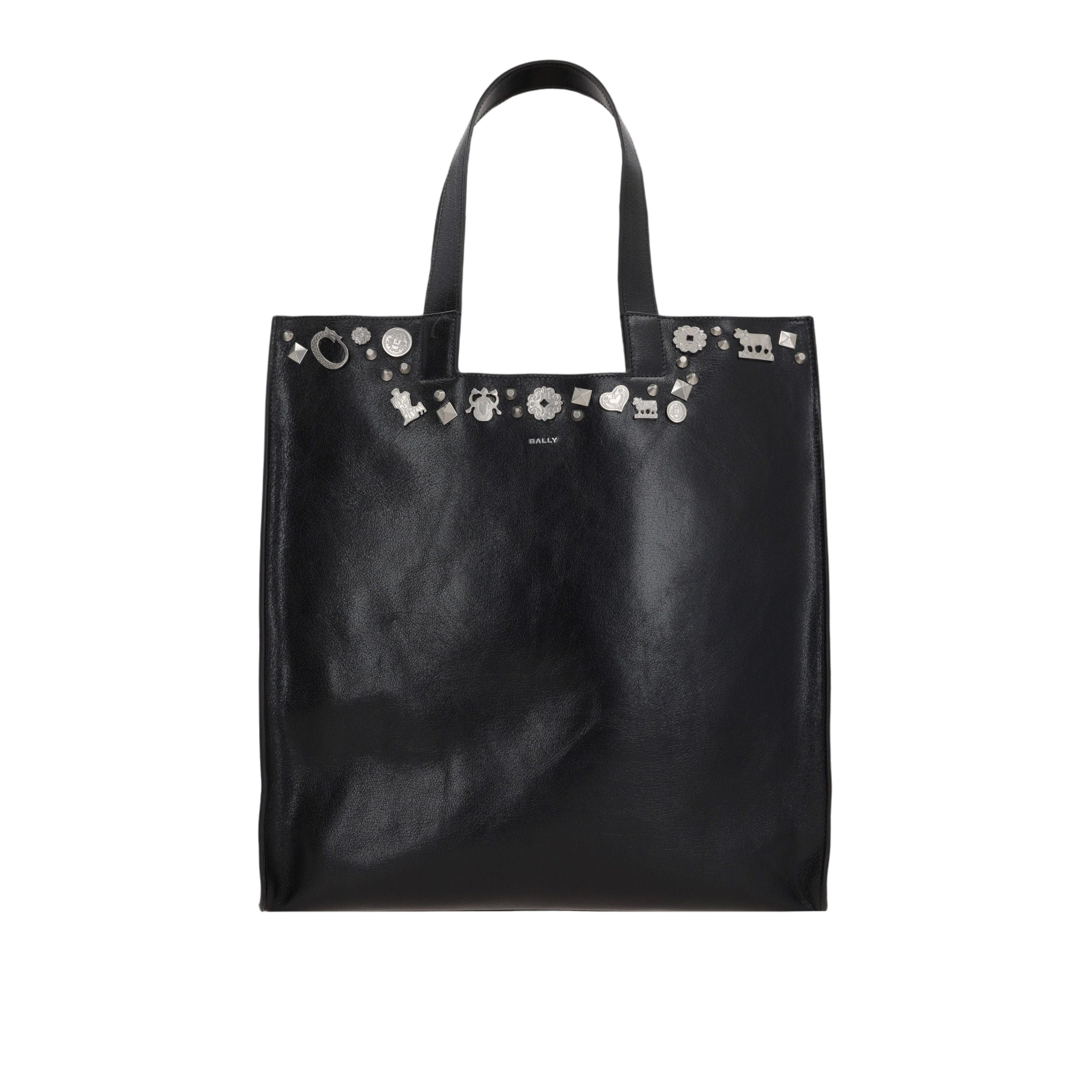 Easy Bally Shiny Leather Tote Bag-BALLY-JOHN JULIA