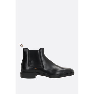 Easy Chelsea Boots In Polished Leather-SANTONI-JOHN JULIA