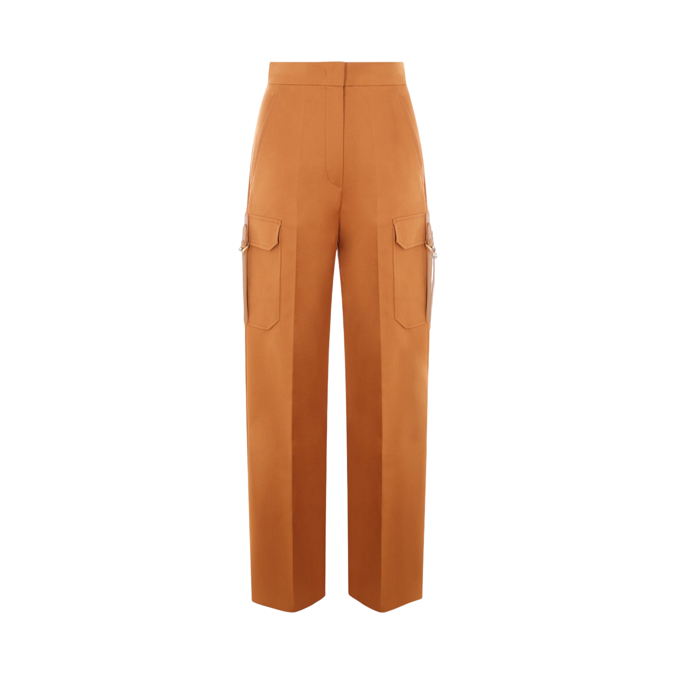 Edda Stretch Cotton Cargo Pants-MAX MARA-JOHN JULIA