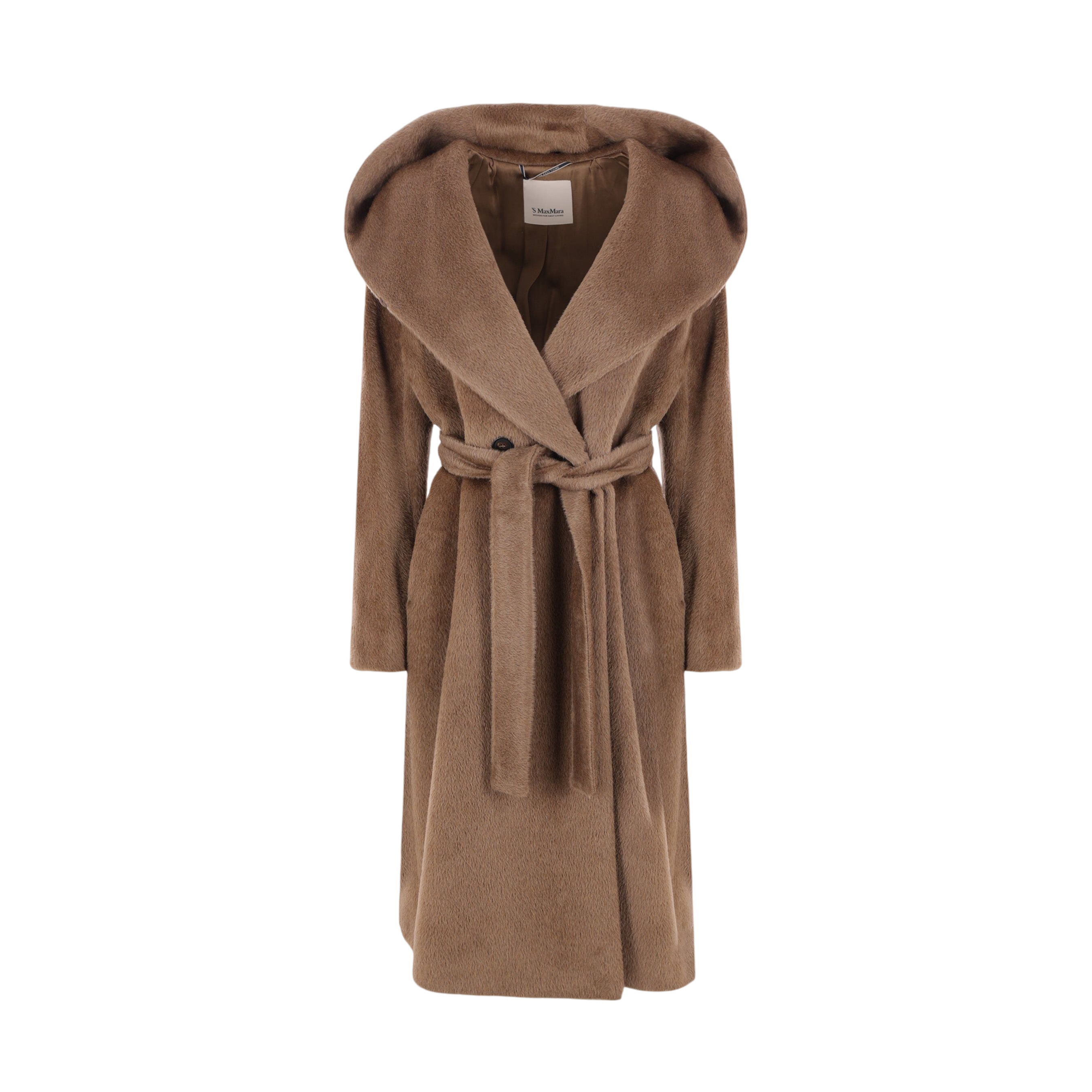 Eliana Alpaca Wool Hooded Coat-S MAX MARA-JOHN JULIA