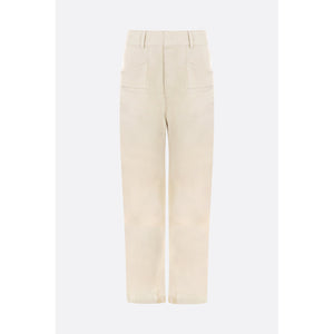 Emmy Cotton Baggy Trousers-ISABEL MARANT-JOHN JULIA