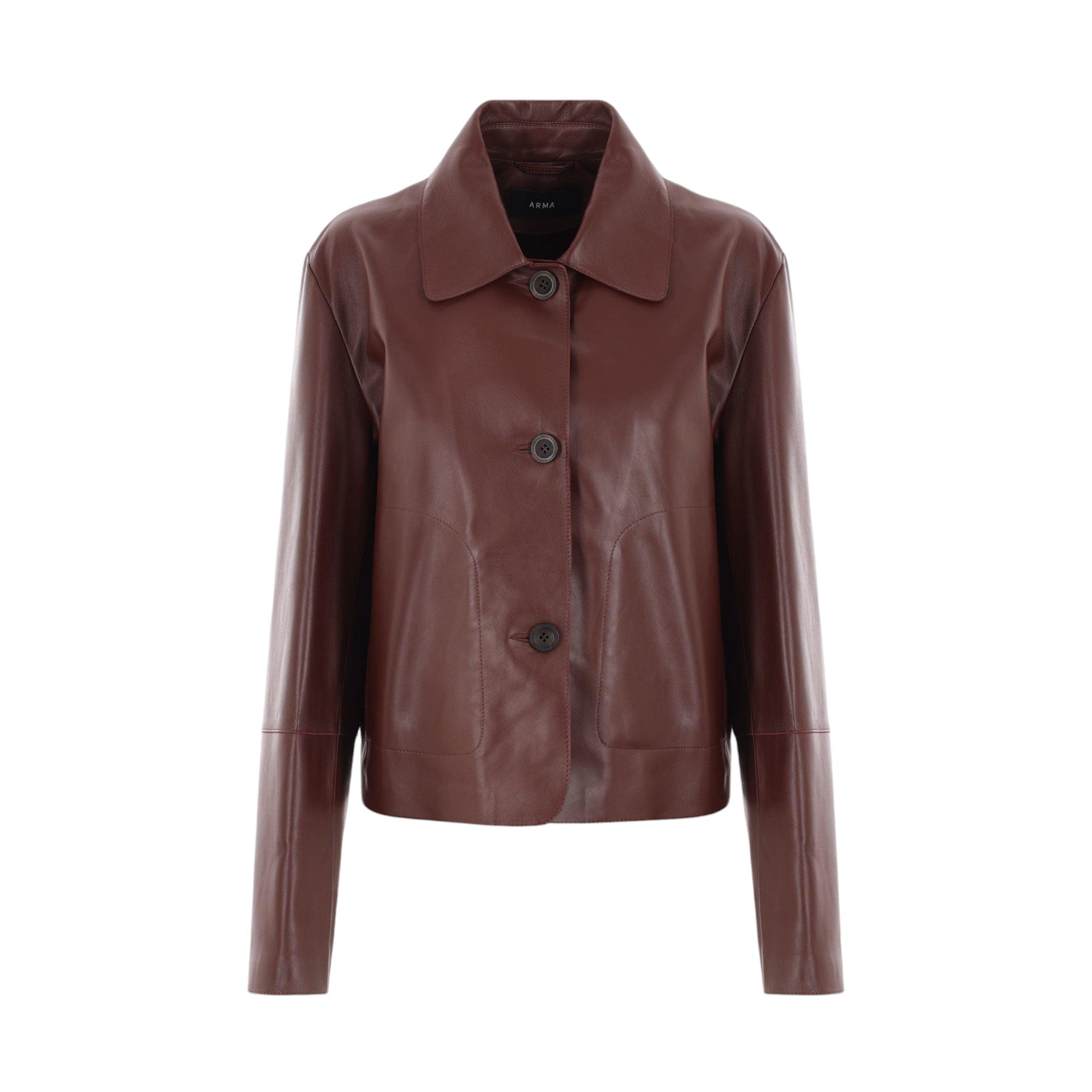 Emy Leather Jacket-ARMA-JOHN JULIA