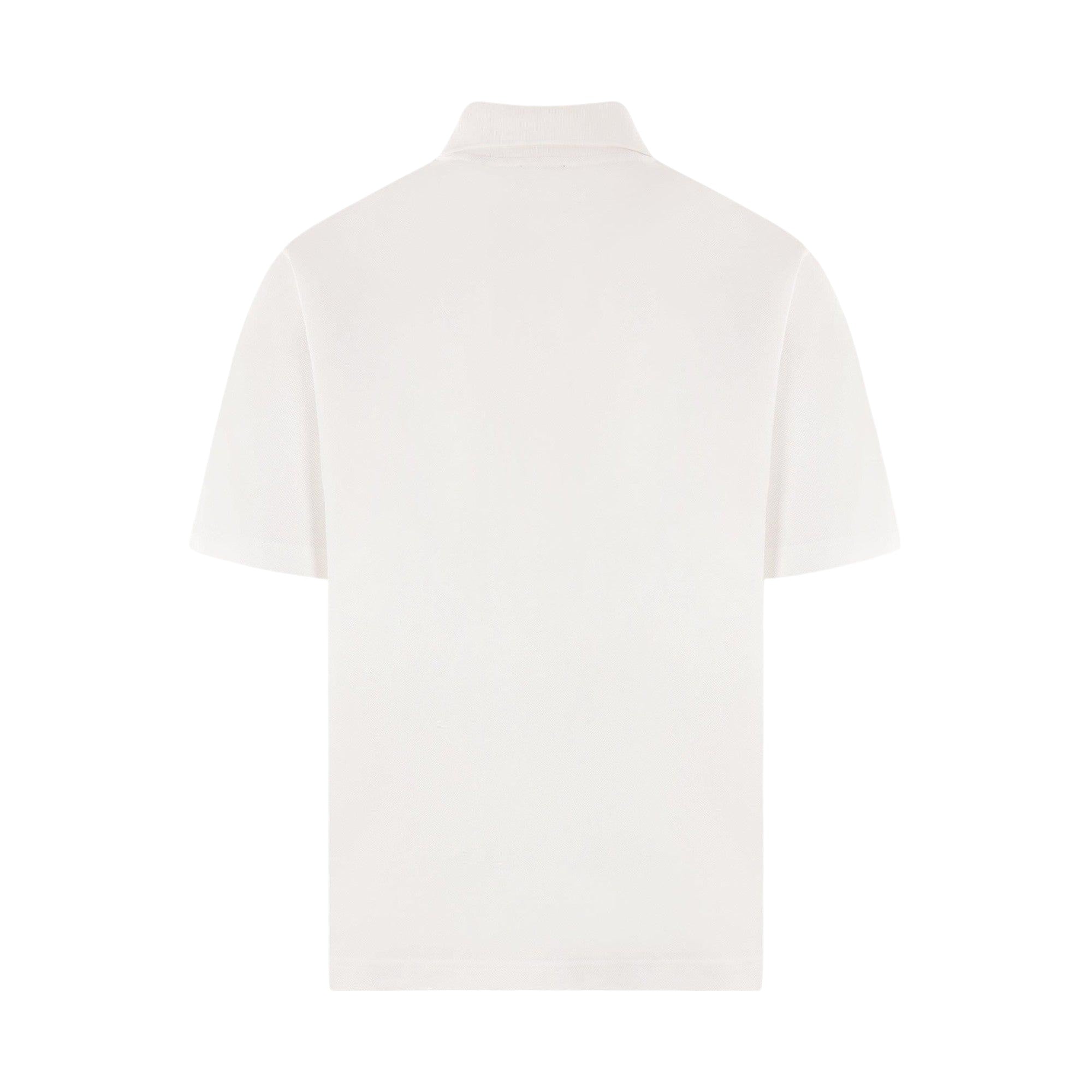 Equestrian Logo Oversized Polo Shirt-BURBERRY-JOHN JULIA