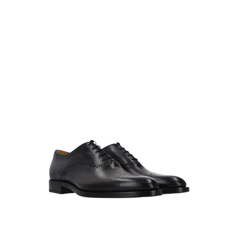 BERLUTI-Equilibre Venezia Leather Oxford Shoes-JOHN JULIA