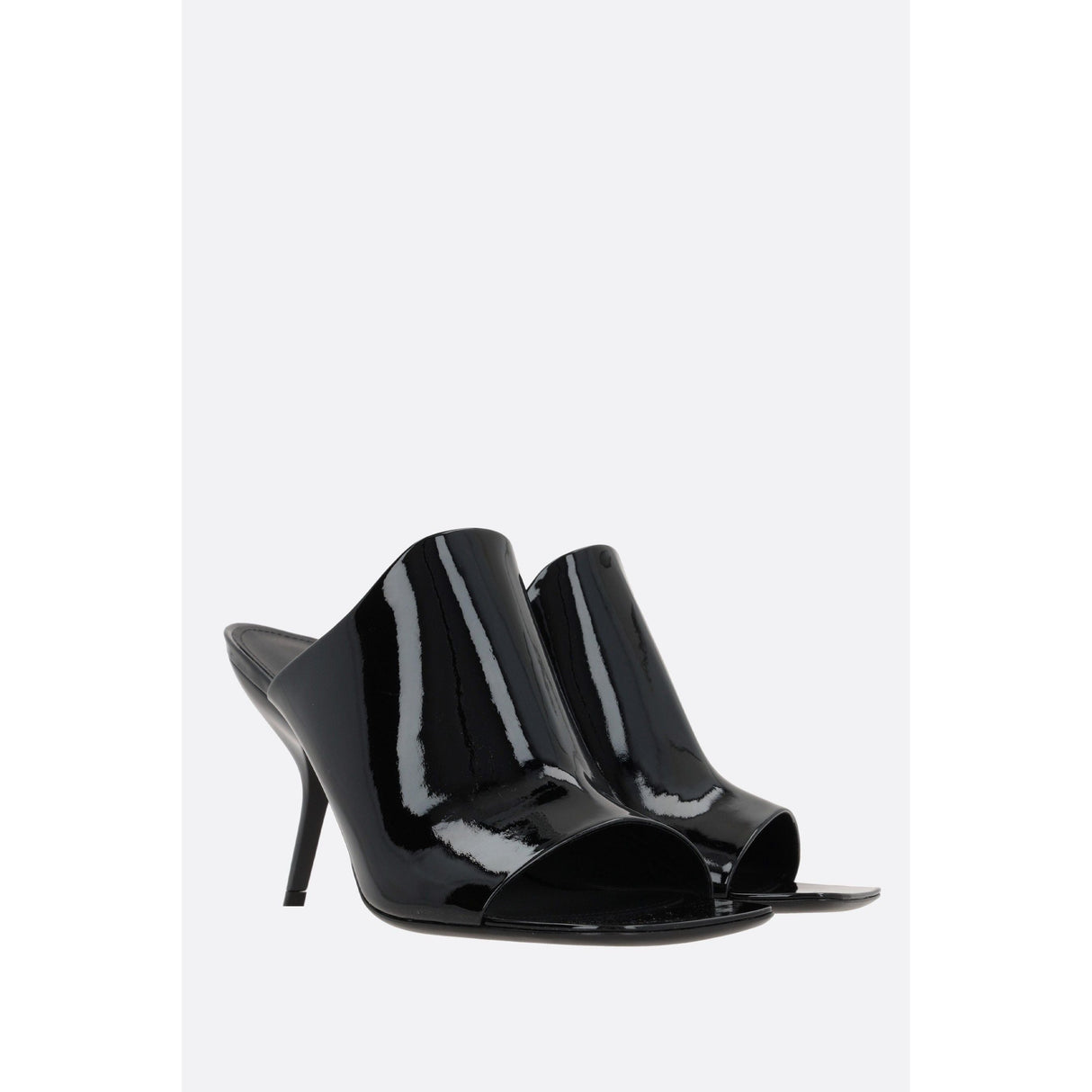 Era Patent Leather Mule Sandals-FERRAGAMO-JOHN JULIA