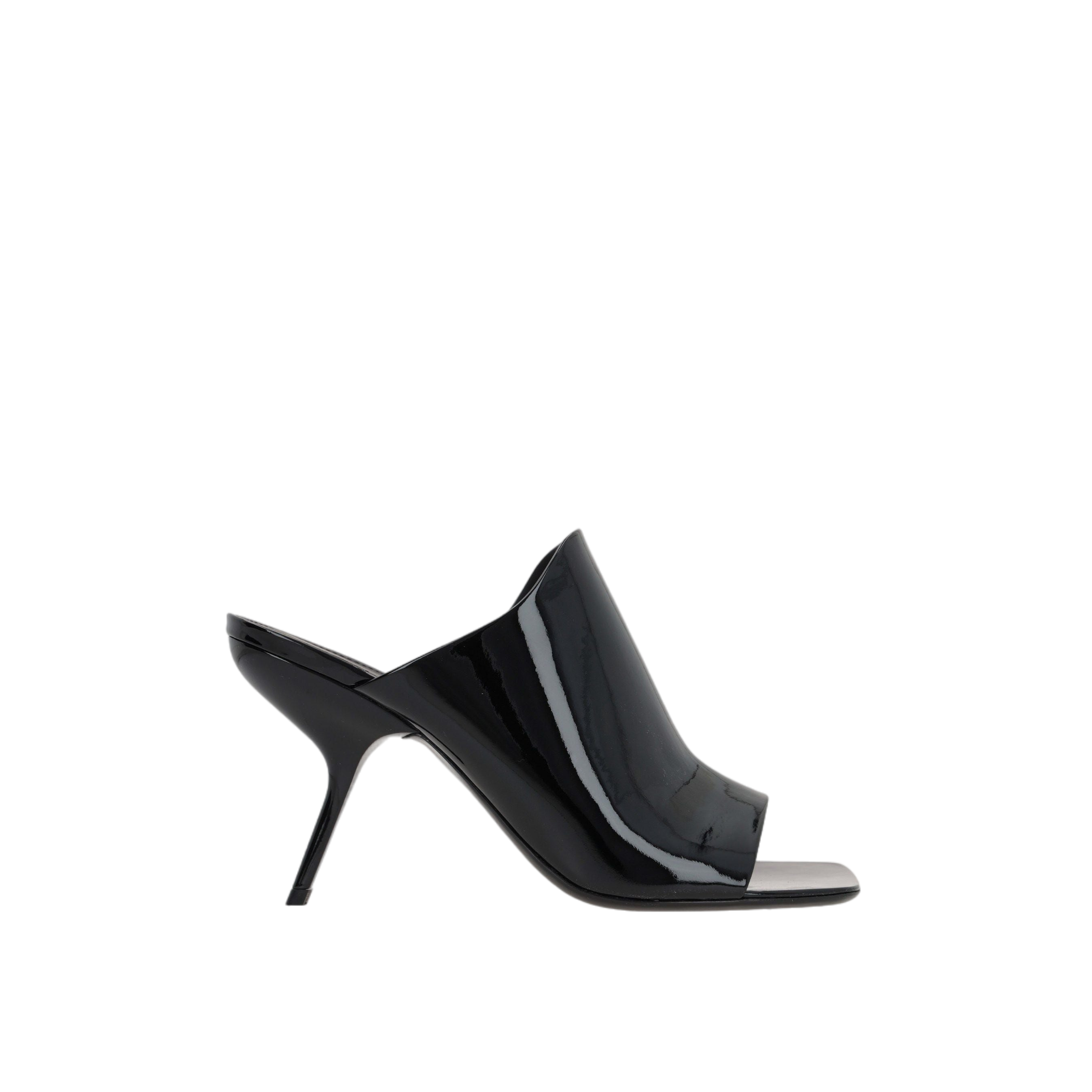 Era Patent Leather Mule Sandals-FERRAGAMO-JOHN JULIA