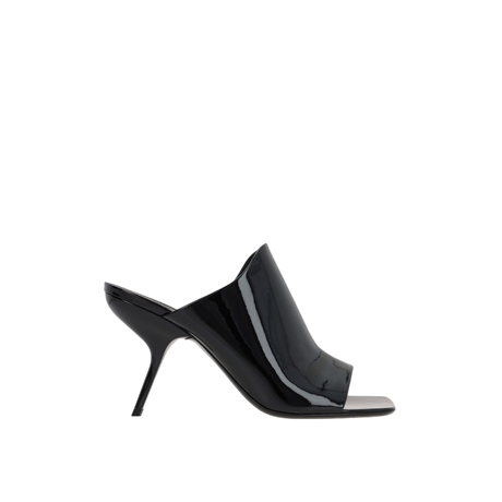 Era Patent Leather Mule Sandals-FERRAGAMO-JOHN JULIA