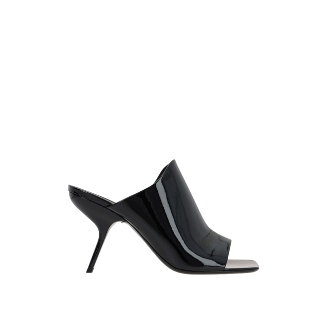 Era Patent Leather Mule Sandals-FERRAGAMO-JOHN JULIA