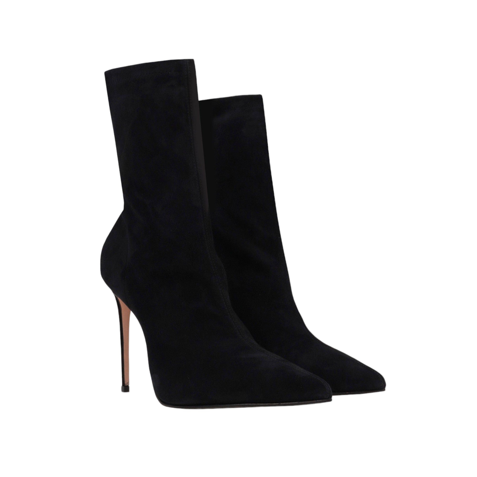 Eva Stretch Suede Boots-LE SILLA-JOHN JULIA