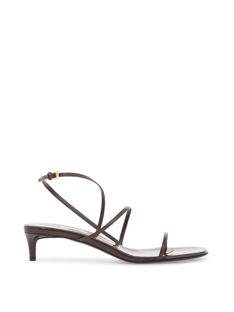 Loop Braided Leather Sandals-KHAITE-JOHN JULIA