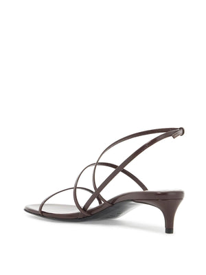 Loop Braided Leather Sandals-KHAITE-JOHN JULIA