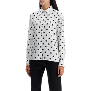 Silk Polka Dot Blouse