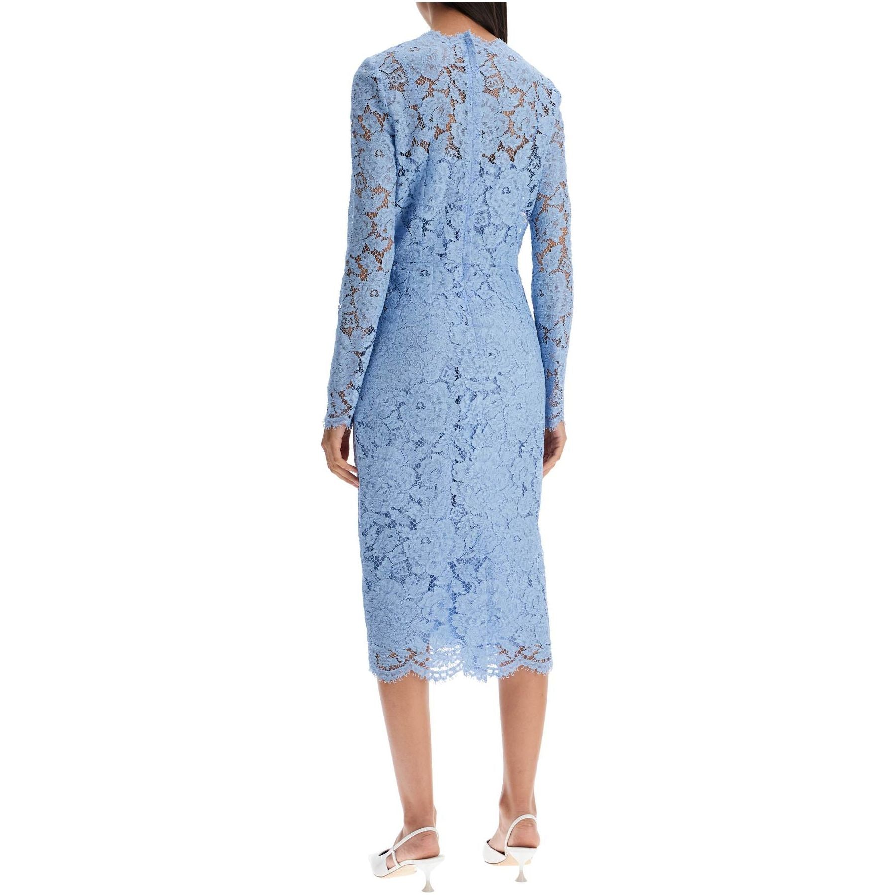 Lace Sheath Dress With A