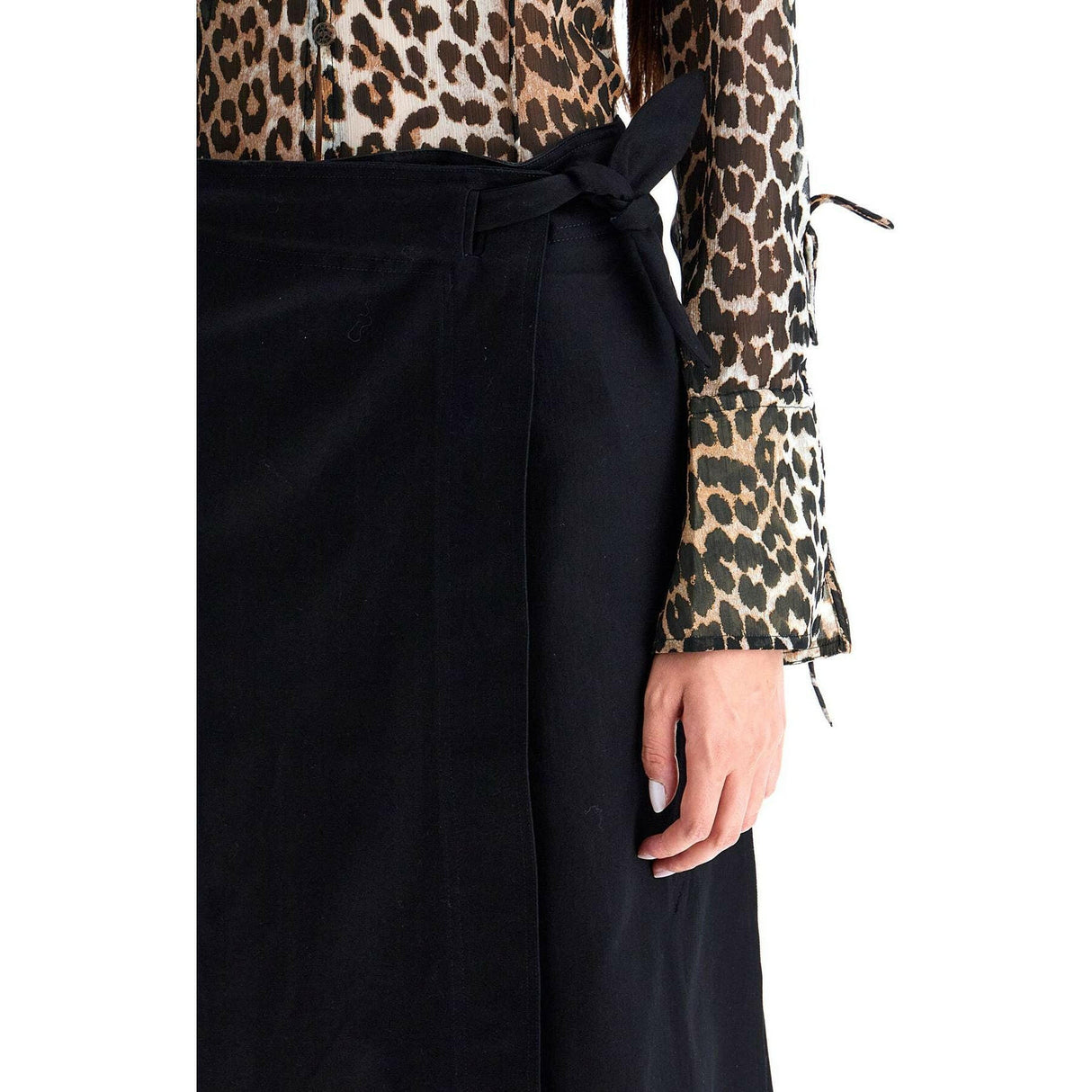 Organic Cotton Stretch Long Skirt.