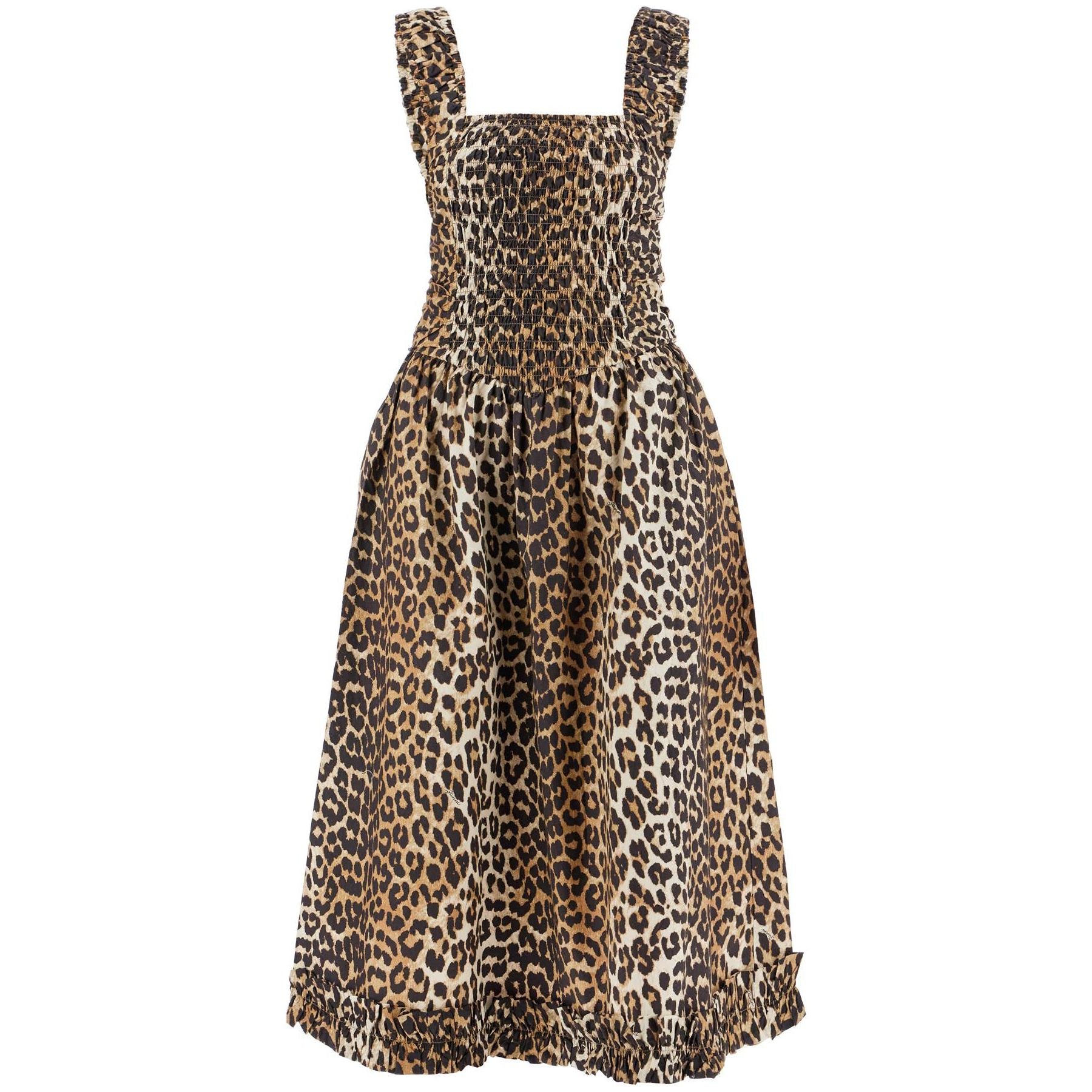 Organic Cotton Leopard Print Dress