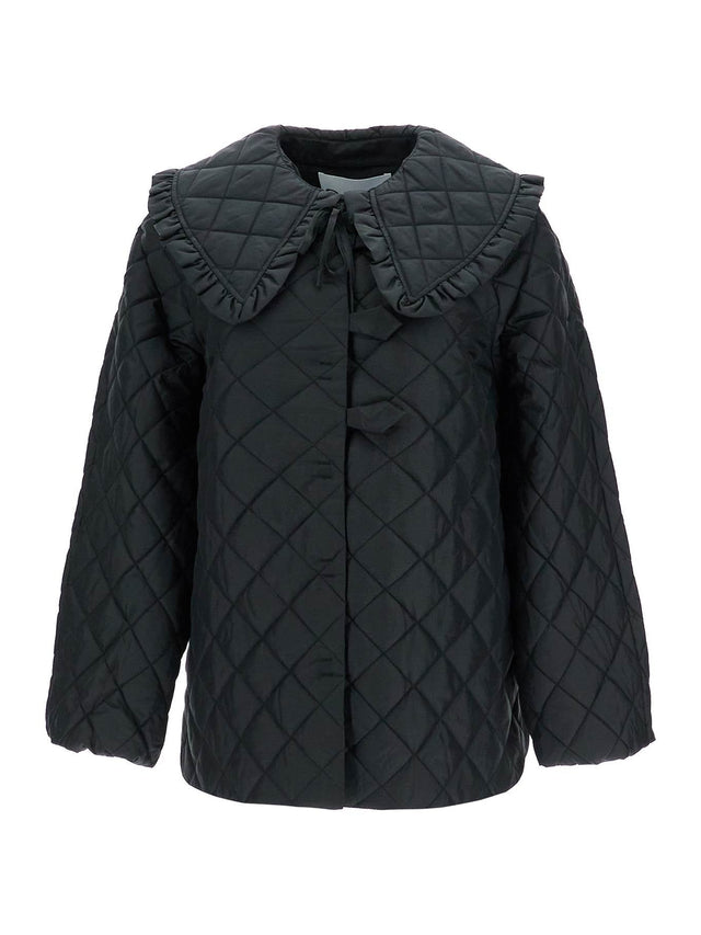 Quilted Ripstop Jacket-GANNI-JOHN JULIA