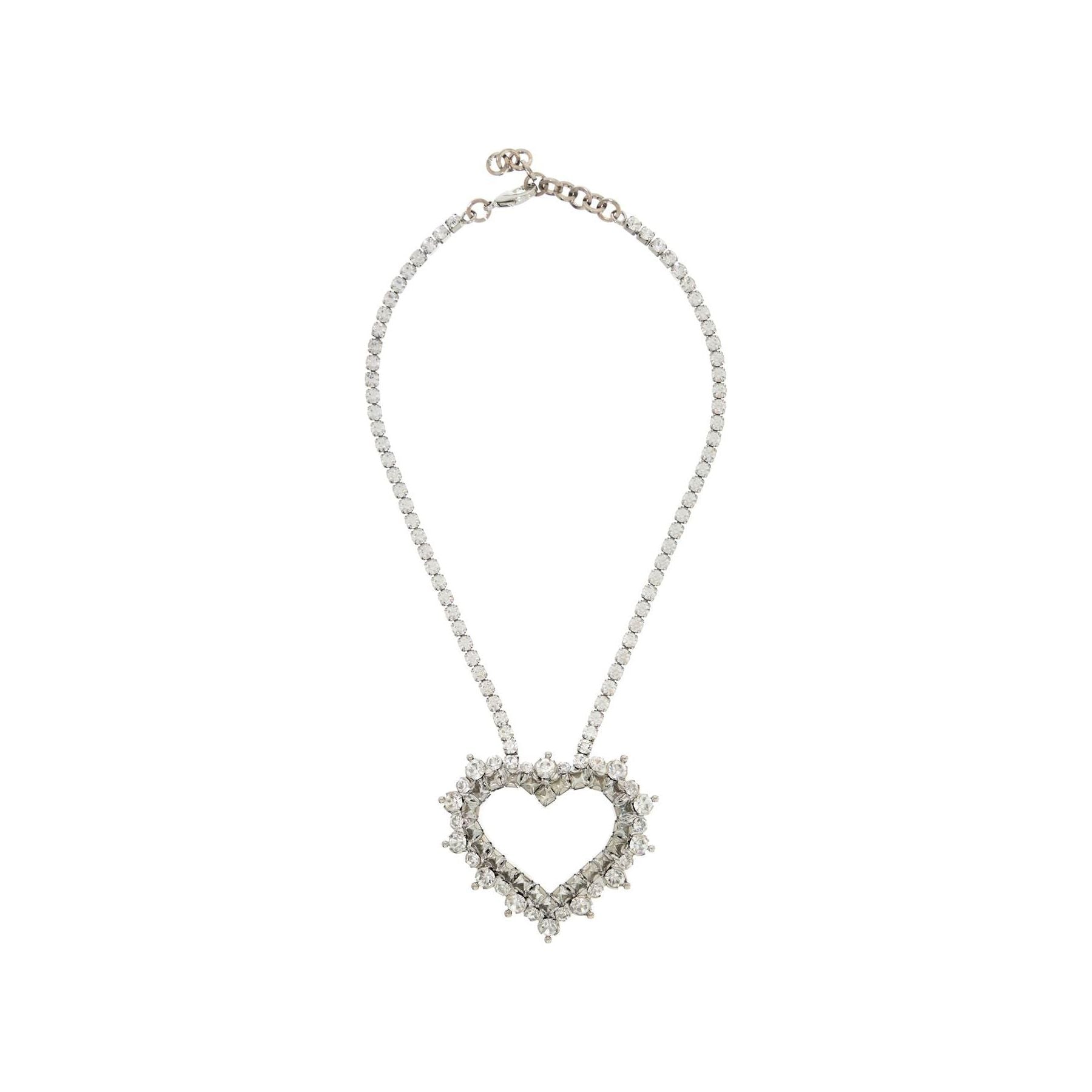Heart Pendant Crystal Necklace