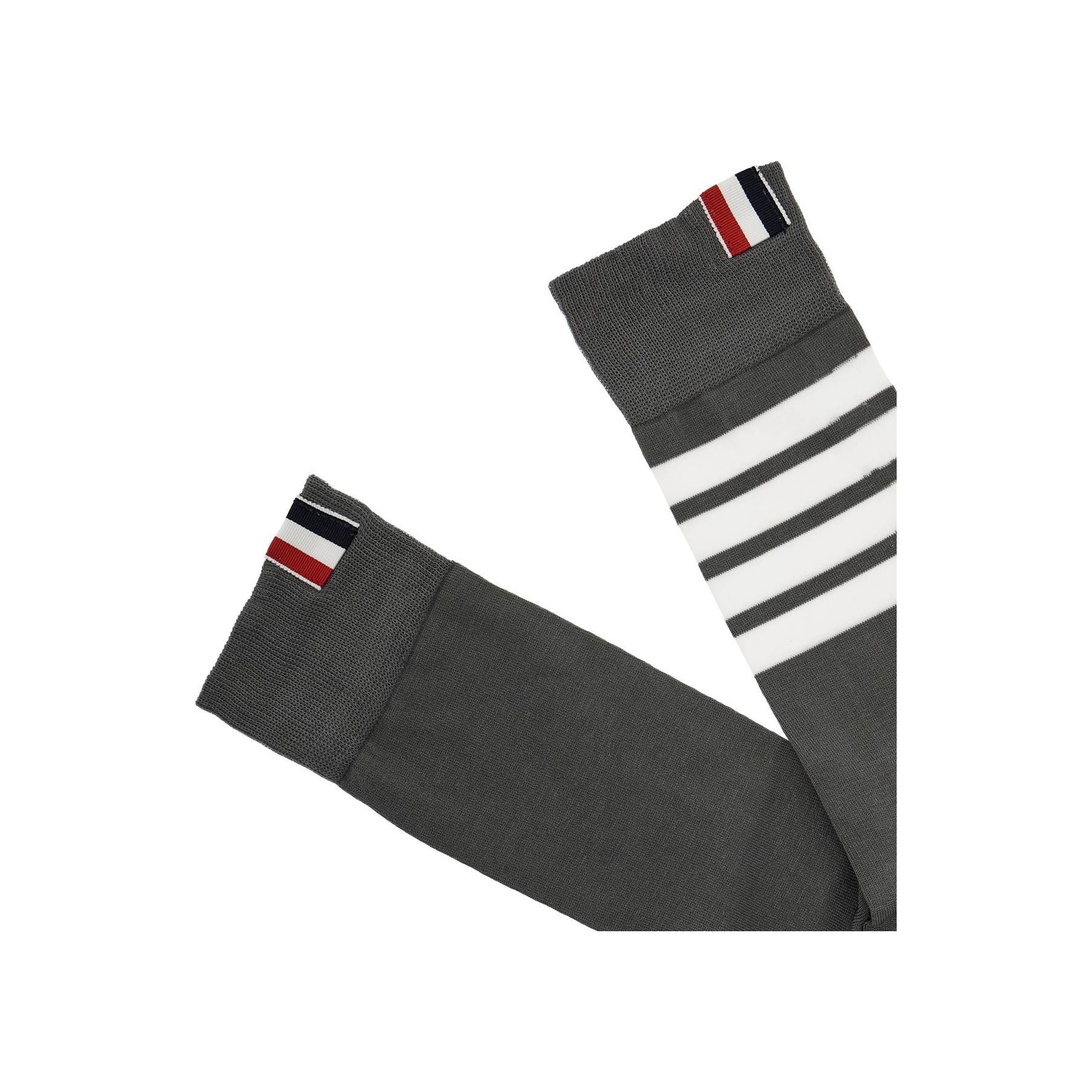 Lightweight Cotton 4-bar Mid Calf Socks