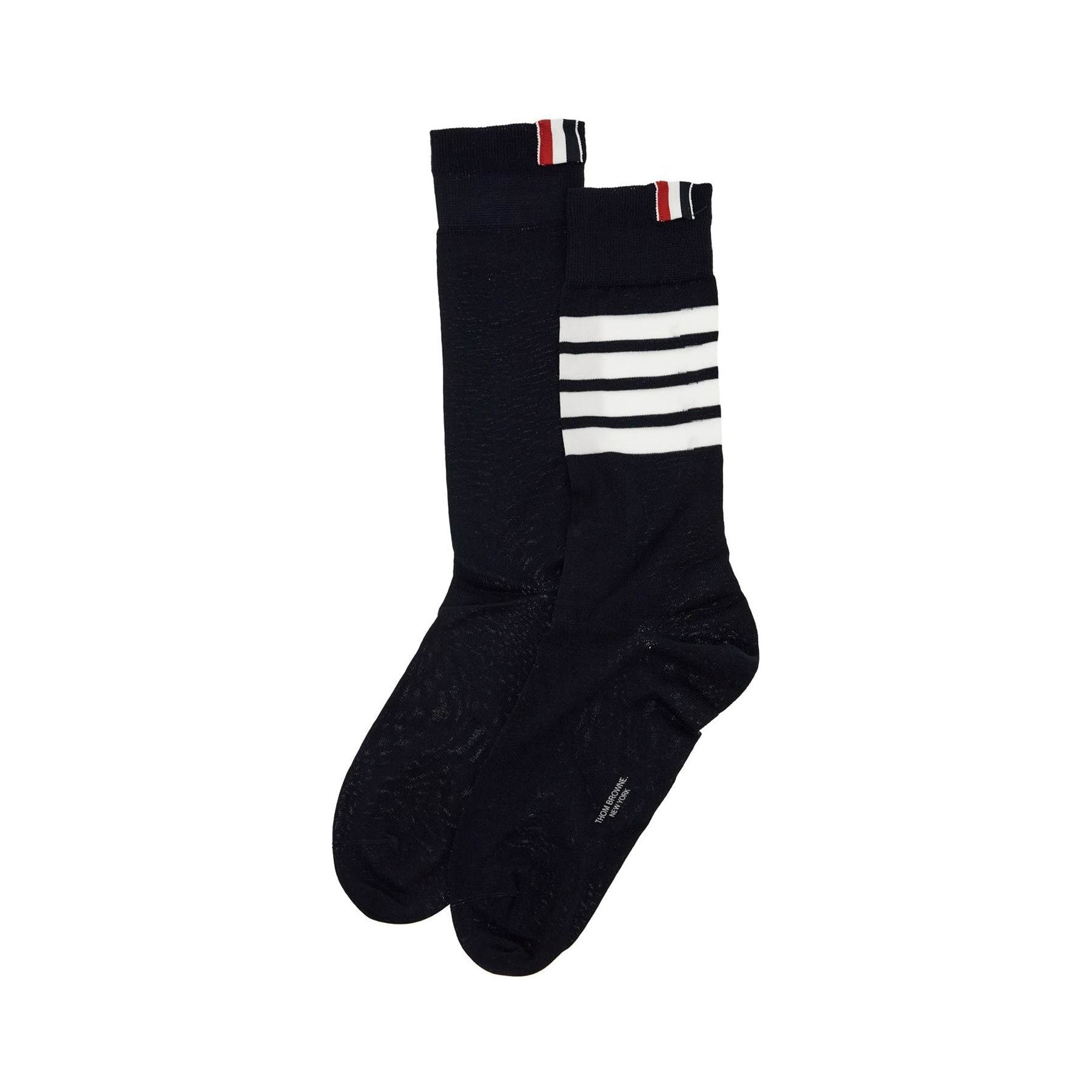 Lightweight Cotton 4-bar Mid Calf Socks
