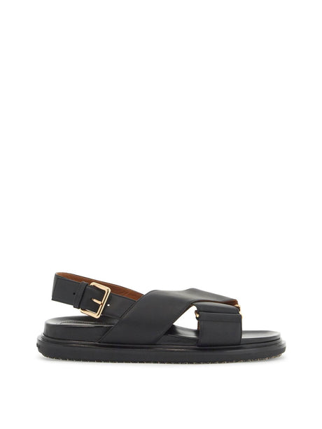 Fussbett Leather Sandals-Marni-JOHN JULIA