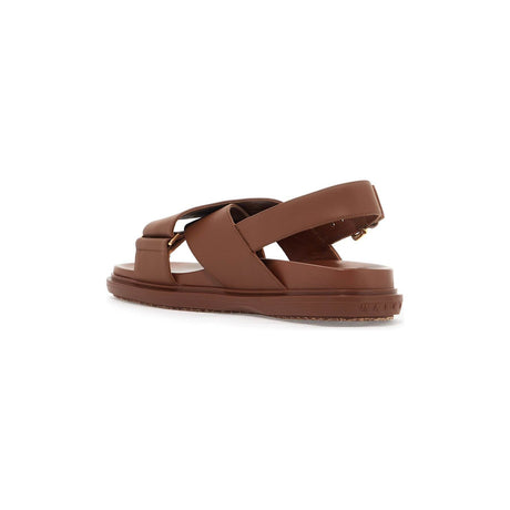 MARNI-Fussbett Leather Sandals -JOHN JULIA.