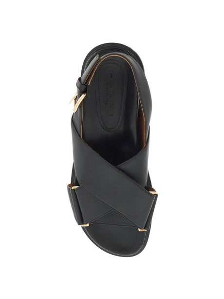 Fussbett Leather Sandals-Marni-JOHN JULIA