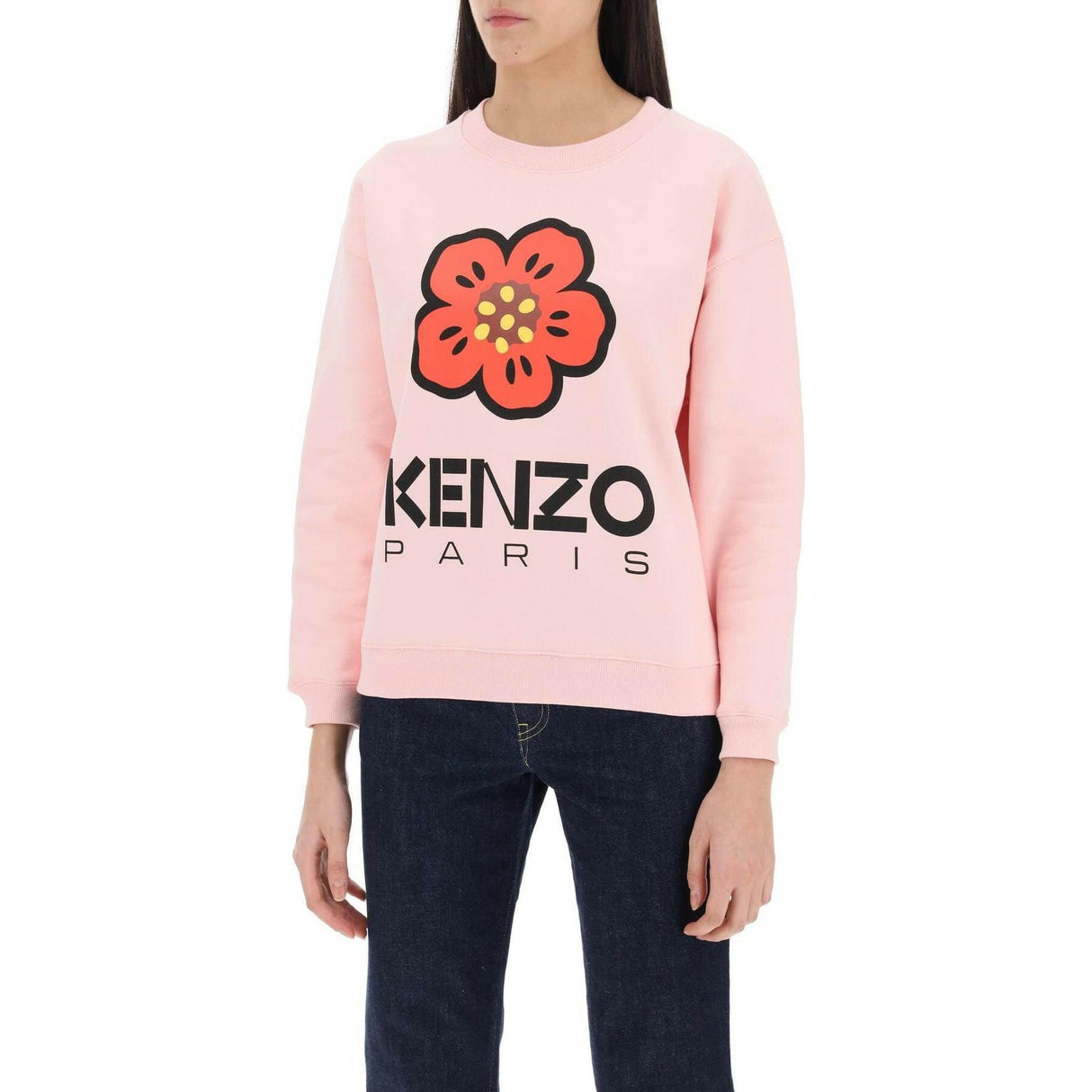 Boke Flower Cotton Sweatshirt.