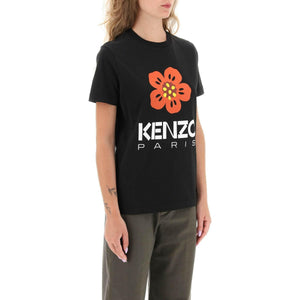 Boke Flower Loose-Fit Cotton T-Shirt.