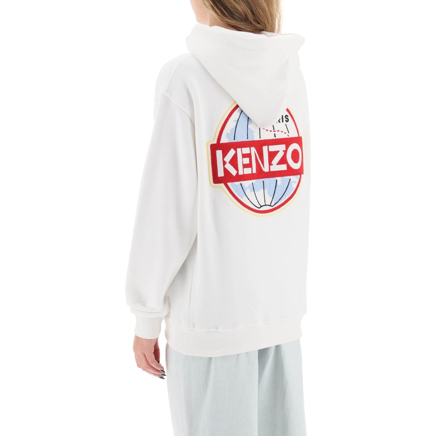 Kenzo World Embroidered Hoodie