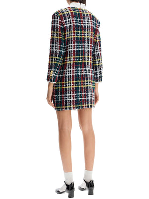 Tweed Mini Sheath Dress In-THOM BROWNE-JOHN JULIA