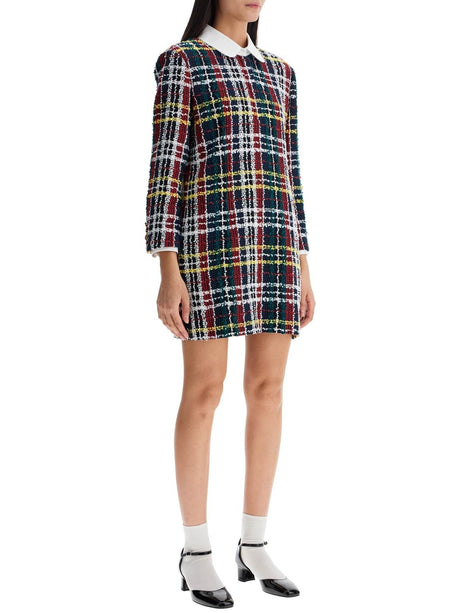 Tweed Mini Sheath Dress In-THOM BROWNE-JOHN JULIA