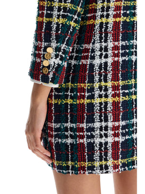 Tweed Mini Sheath Dress In-THOM BROWNE-JOHN JULIA