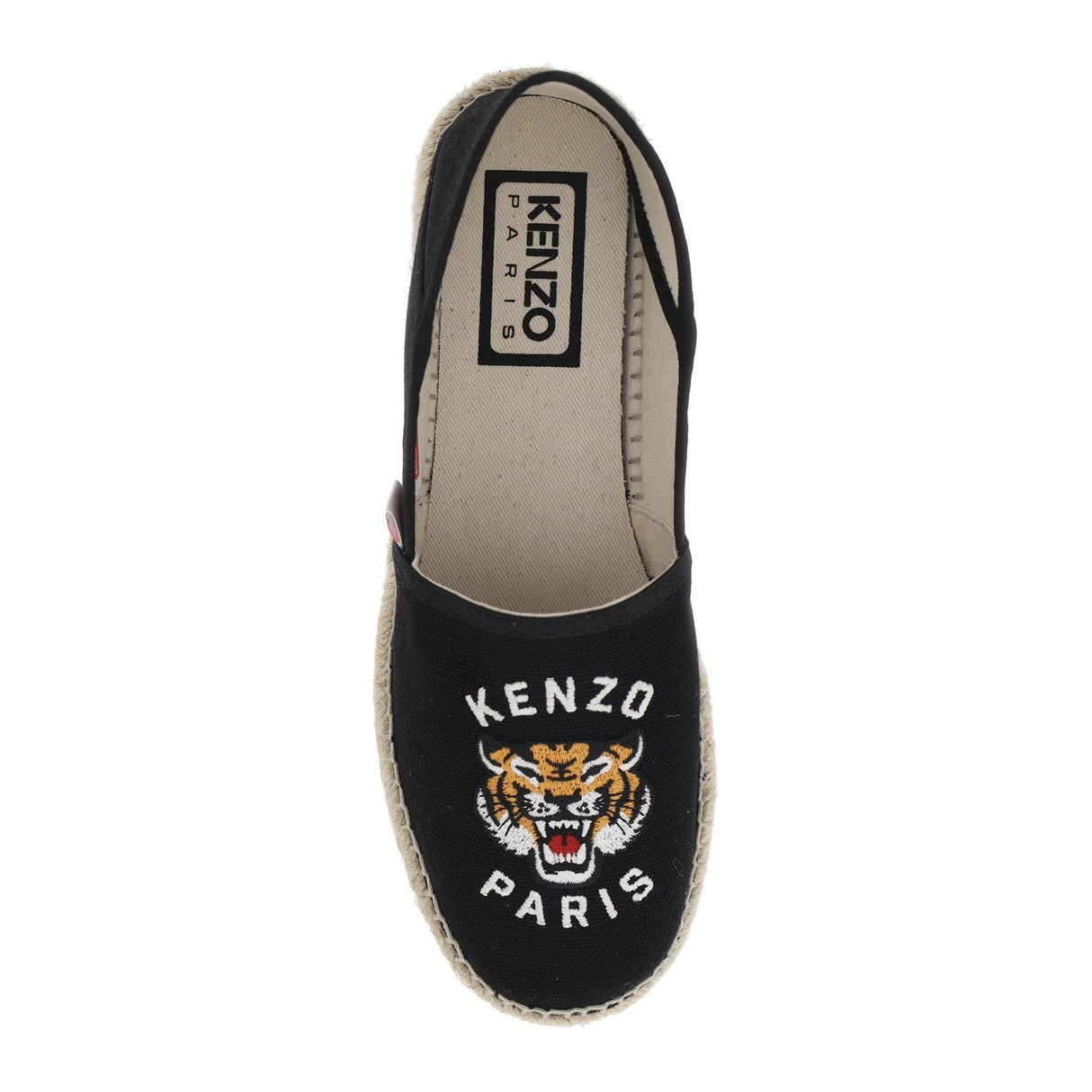 Canvas Espadrilles With Logo Embroidery