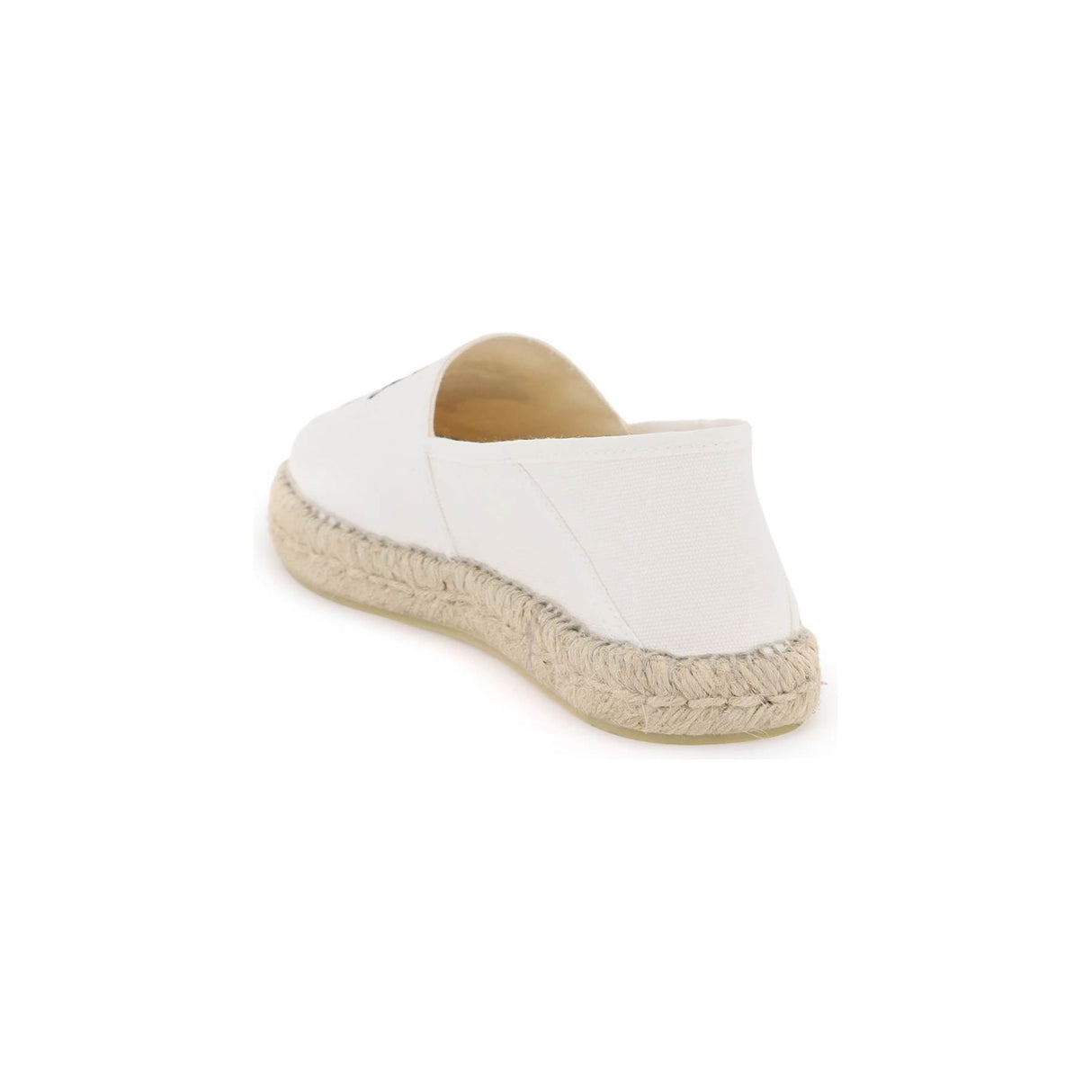 KENZO-Canvas Espadrilles With Logo Embroidery -JOHN JULIA.