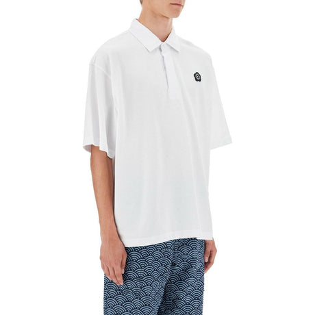 Embroidered Boke Flower 2.0 Polo Shirt.