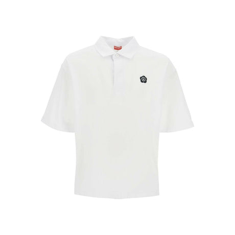 Embroidered Boke Flower 2.0 Polo Shirt.