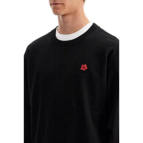 Embroidered Boke Flower Sweatshirt.