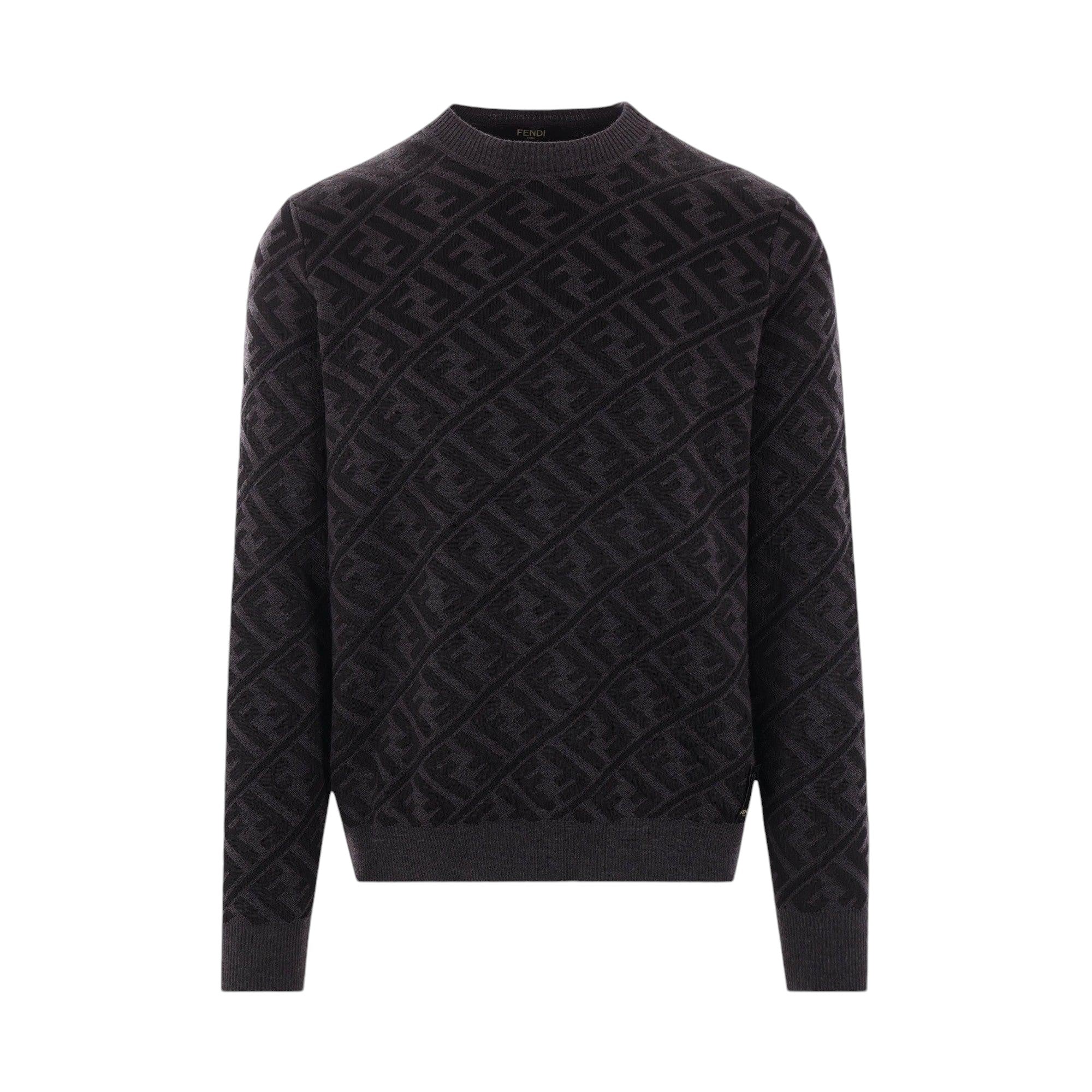 FF Wool Blend Sweater-FENDI-JOHN JULIA