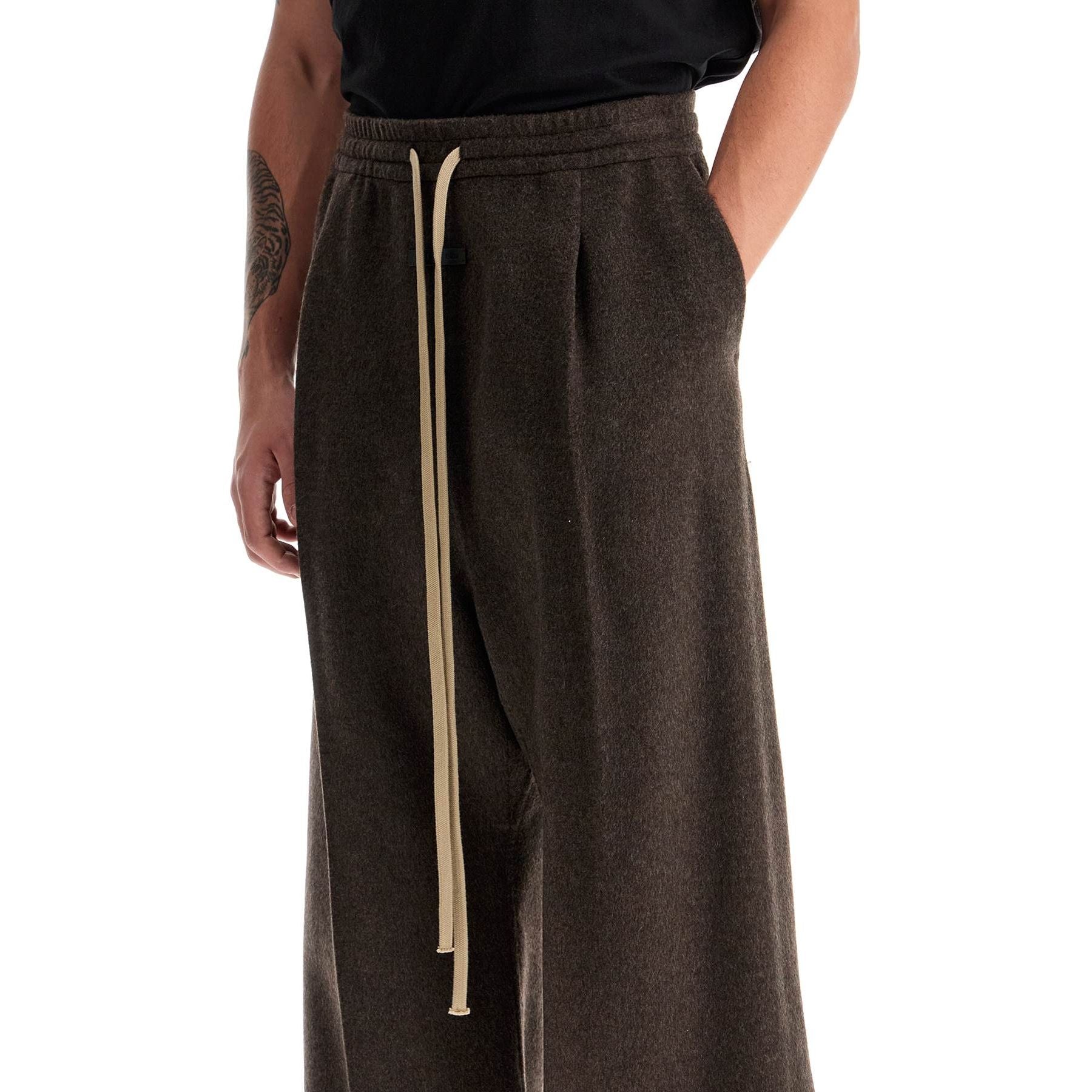 Brushed Wool Trousers