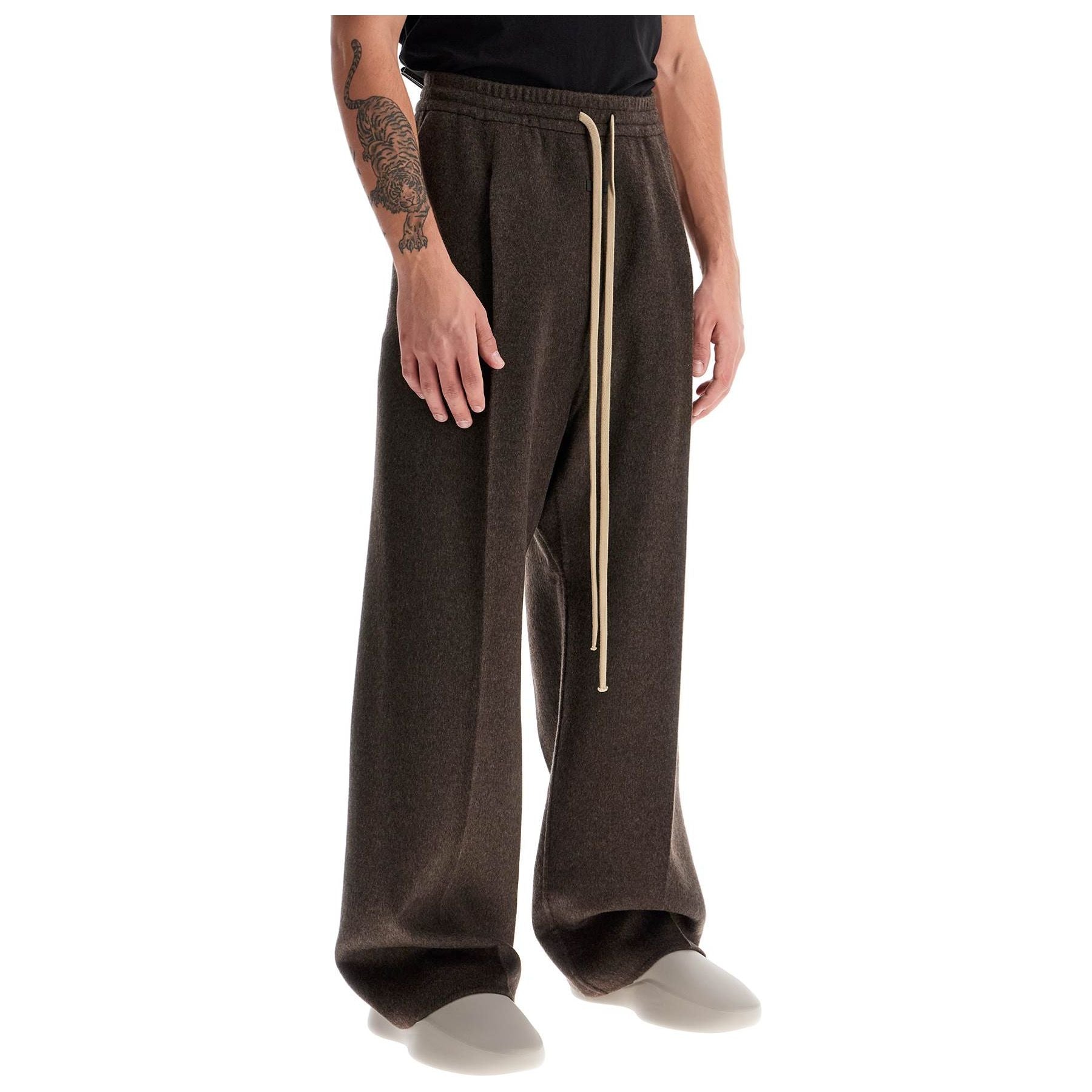 Brushed Wool Trousers